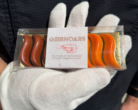 Garnaalpralines oftewel 'Geirnoars'
